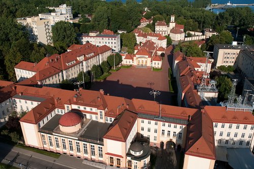 Kompleks budynków uczelni