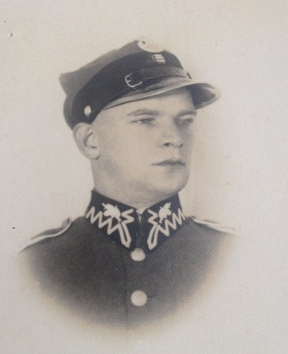Rościsław Kępiński w mundurze Wojska Polskiego. Lata 20. XX wiek