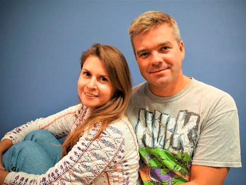 Justyna Sarzyńska-Wawer i Aleksander Wawer