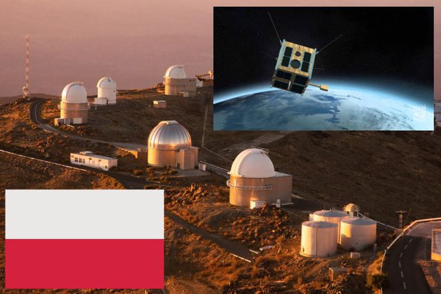 Należące do ESO obserwatorium astronomiczne La Silla oraz satelita BRITE-PL (wykorzystano materiały ESO oraz BRITE).